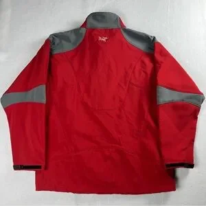 Veste Softshell Vintage Arc'teryx Rouge - Coupe Vent, Taille S, Pour Femme, Occasion Très Bon état
